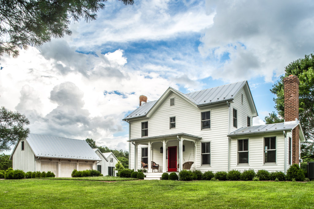 Renovations, Additions, and New Structures at a Virginia Farmhouse